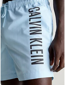 Pánské plavky Tkaný spodní díl MEDIUM DRAWSTRING KM0KM01004C7S - Calvin Klein