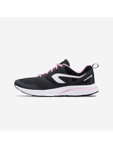 KALENJI Dámské běžecké boty Run Active černo-růžové