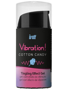 ostatní intt vibration! cotton candy tingling gel