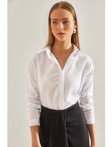 Bianco Lucci Women's Basic Shirt