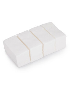 Lint Free Nail Pads Starnails, 10x5 -white - netřepivé polštářky na nehty bílé, 500 ks