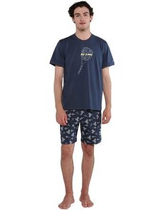 Pánské pyžamo Vamp pro tenisty 20642 gray ombre