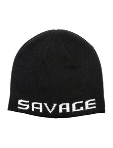 Savage Gear Zimní čepice Logo Beanie Black/