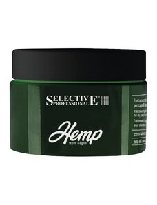 Selective Professional Intenzivní hydratační maska pro suché a lámavé vlasy - HEMP 100% vegan - MASK 500 ml