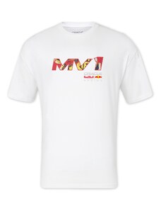 F1 official merchandise Fanouškovské tričko Max Verstappen - Red Bull Racing F1 bílé - XS