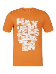 F1 official merchandise Tričko Max Verstappen - Red Bull Racing F1 POPART oranžové - XS