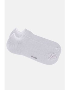 Avva White Sneaker Socks