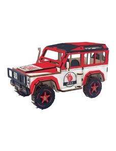 Woodcraft construction kit Woodcraft Dřevěné 3D puzzle SUV