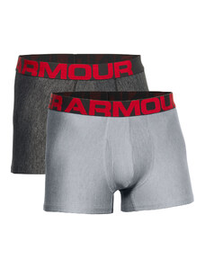 Boxerky Under Armour Tech 3In 2 Pack Mod Gray Light Heather