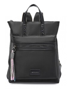 Miss Lulu Dámský městský batoh černý Signature Style LT2355