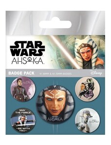 Pyramid International Sada placek Star Wars: Ahsoka