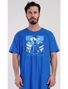 Cool Comics Pánská noční košile s krátkým rukávem Mountain