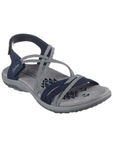 Blancheporte Skechers - Sandály s úzkými pásky na suchý zip REGGAE SLIM nám. modrá 38
