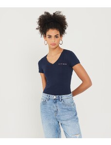 RetroJeans LIV V NECK T-SHIRT, DARK BLUE