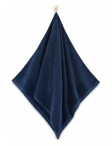 Zwoltex Unisex's Towel Simple Navy Blue