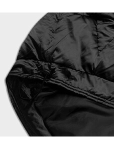 Z-DESIGN Krátká černá oversize bunda (H-1109-01)