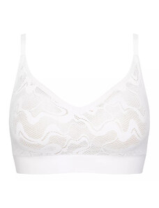 Dámský top GO Allround Lace P - WHITE - bílý 0003 - SLOGGI