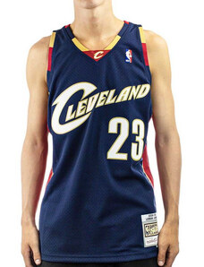 Mitchell & Ness Cleveland Cavaliers NBA Swingman Jersey Lebron James M SMJYGS18156-CCANAVY08LJA pánské oblečení