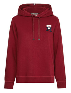 Tommy Hilfiger Reg Monogram Sweatshirt W WW0WW37434 bordó