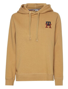 Tommy Hilfiger Reg Monogram W WW0WW37434 hnědá mikina