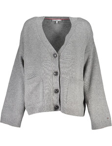 TOMMY HILFIGER WOMEN&NO39,S GRAY CARDIGAN