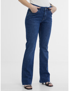 Orsay Tmavě modré dámské bootcut džíny - Dámské