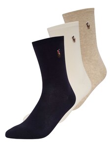Polo Ralph Lauren Ponožky béžová / béžový melír / černá