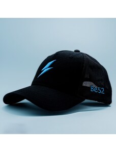 Be52 Bolt kšiltovka premium black/blue