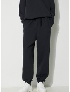Bavlněné tepláky A-COLD-WALL* Essential Sweatpant černá barva, ACWMB274