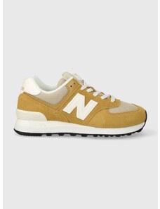 Tenisky New Balance 574 hnědá barva, U574PBE