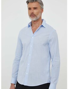 Bavlněná košile Armani Exchange regular, s klasickým límcem, 3DZC38 ZN4OZ