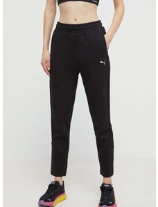 Tréninkové kalhoty Puma Evostripe černá barva, hladké, 677880