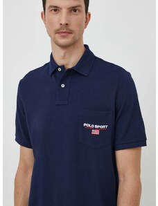 Bavlněné polo tričko Polo Ralph Lauren s aplikací