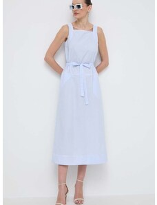 Bavlněné šaty Max Mara Leisure midi