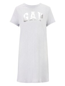 Gap Tall Šaty šedý melír / stříbrná