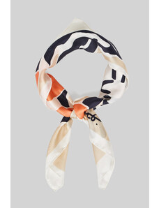 ŠÁTEK GANT PALM PRINT SILK SCARF bílá None