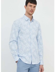 Košile Calvin Klein pánská, slim, s klasickým límcem, K10K112610