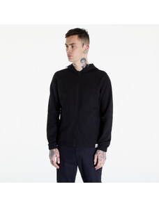 Pánská mikina Calvin Klein Jeans Woven Tab Zip Through Black