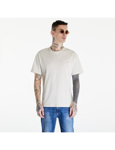 Tommy Hilfiger Pánské tričko Tommy Jeans Reg Corp Tee Ext Beige