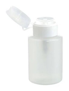 Plastový dávkovač s pumpičkou, 150ml - bílý