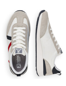 RIEKER - REVOLUTION Pánská sportovní obuv 07603-60 Rieker-R bílá, šedá