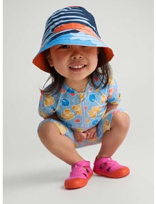 Dětská oboustranná čepice Reima Viehe oranžová barva