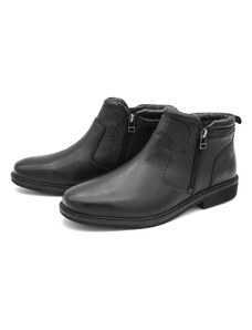 KLONDIKE Pánská kotníková obuv 727267-64406 QUO VADIS černá