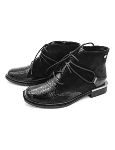 Dámská kožená kotníková obuv 04813-01/00-7 MACIEJKA černá