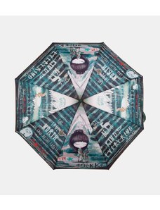 Dámský manuální deštník 35600-303 Anekke zelený, multicolor