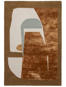 Hoorns Hnědý koberec Yuanna 160 x 230 cm