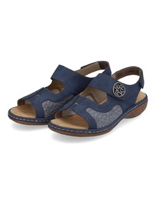 Dámské sandálky 65989-15 Rieker modrá