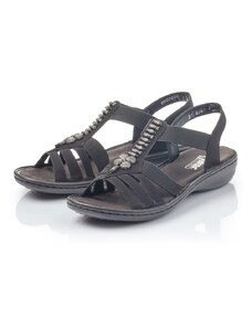 Dámské sandálky 60806-00 Rieker černé