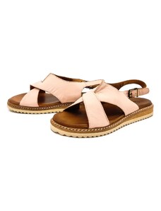 Dámské kožené sandále 46C1000 ARTIKER růžové
