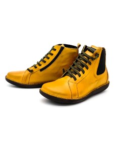 Dámská kotníková obuv 6012-00004 CHACAL žlutá